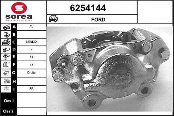 STARTCAR 6254144 - Əyləc kaliperi furqanavto.az