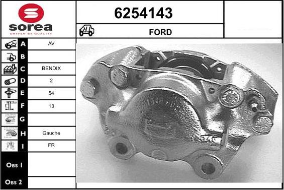 STARTCAR 6254143 - Əyləc kaliperi furqanavto.az