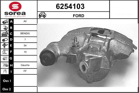 STARTCAR 6254103 - Əyləc kaliperi furqanavto.az