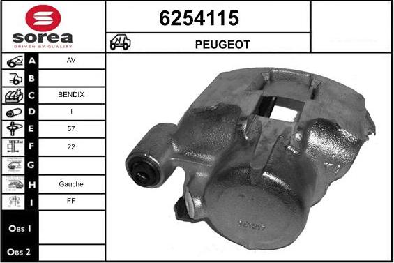 STARTCAR 6254115 - Əyləc kaliperi furqanavto.az