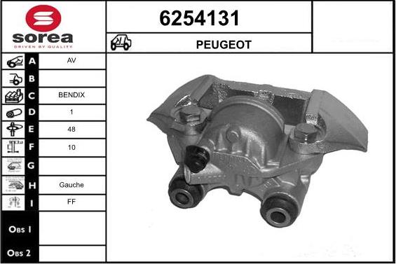 STARTCAR 6254131 - Əyləc kaliperi furqanavto.az