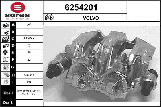 STARTCAR 6254201 - Əyləc kaliperi furqanavto.az