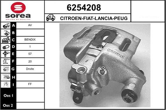 STARTCAR 6254208 - Əyləc kaliperi furqanavto.az