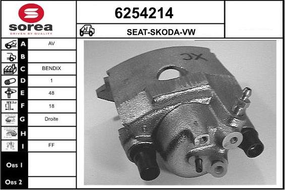 STARTCAR 6254214 - Əyləc kaliperi furqanavto.az