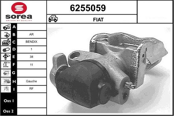 STARTCAR 6255059 - Əyləc kaliperi furqanavto.az