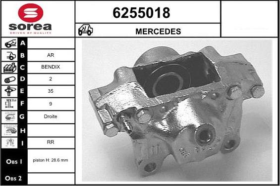 STARTCAR 6255018 - Əyləc kaliperi furqanavto.az