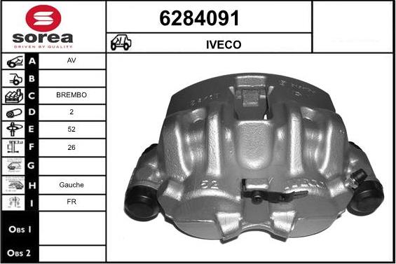 STARTCAR 6284091 - Əyləc kaliperi furqanavto.az