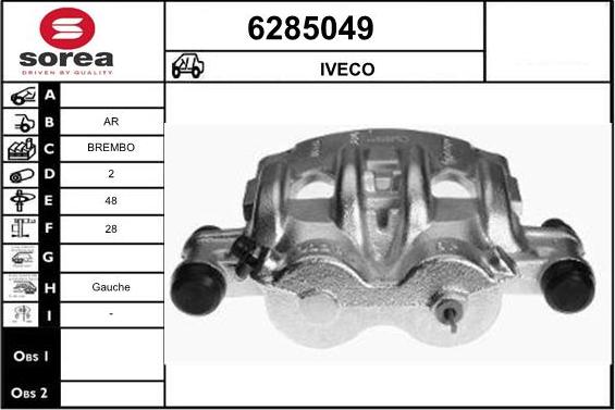 STARTCAR 6285049 - Əyləc kaliperi furqanavto.az