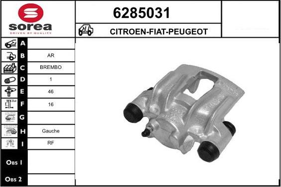 STARTCAR 6285031 - Əyləc kaliperi furqanavto.az