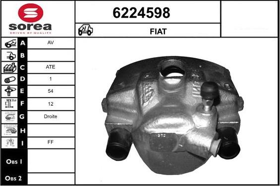 STARTCAR 6224598 - Əyləc kaliperi furqanavto.az