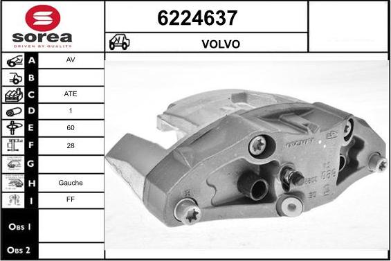 STARTCAR 6224637 - Əyləc kaliperi furqanavto.az