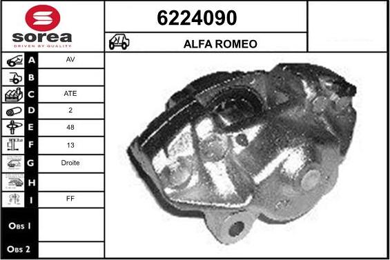 STARTCAR 6224090 - Əyləc kaliperi furqanavto.az