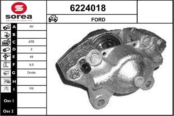 STARTCAR 6224018 - Əyləc kaliperi furqanavto.az