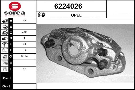 STARTCAR 6224026 - Əyləc kaliperi furqanavto.az