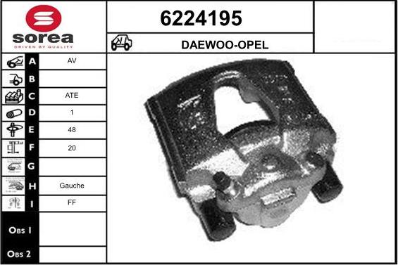 STARTCAR 6224195 - Əyləc kaliperi furqanavto.az