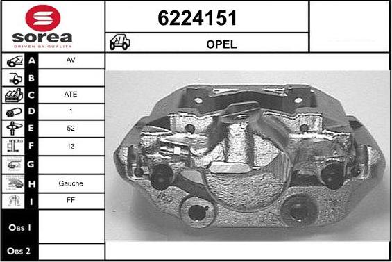 STARTCAR 6224151 - Əyləc kaliperi furqanavto.az