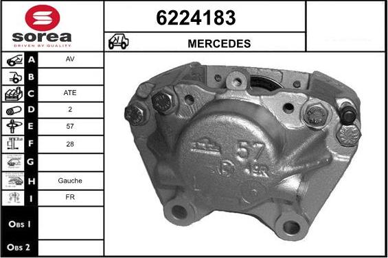 STARTCAR 6224183 - Əyləc kaliperi furqanavto.az