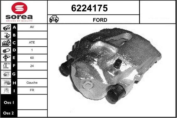 STARTCAR 6224175 - Əyləc kaliperi furqanavto.az