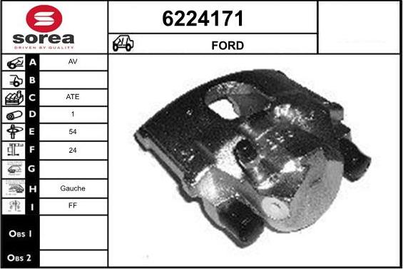 STARTCAR 6224171 - Əyləc kaliperi furqanavto.az