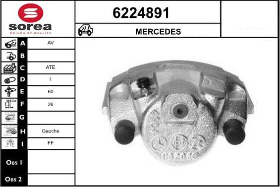 STARTCAR 6224891 - Əyləc kaliperi furqanavto.az