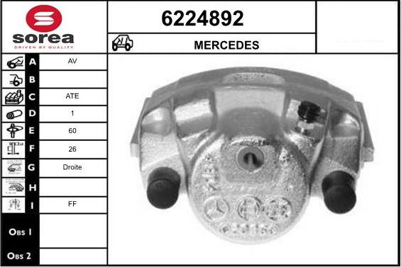 STARTCAR 6224892 - Əyləc kaliperi furqanavto.az