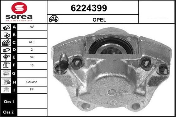 STARTCAR 6224399 - Əyləc kaliperi furqanavto.az