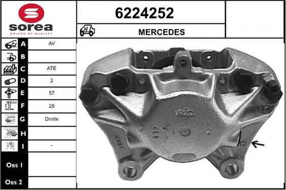 STARTCAR 6224252 - Əyləc kaliperi furqanavto.az