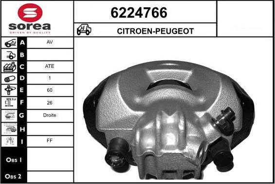 STARTCAR 6224766 - Əyləc kaliperi furqanavto.az