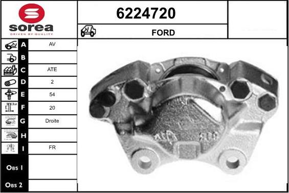 STARTCAR 6224720 - Əyləc kaliperi furqanavto.az