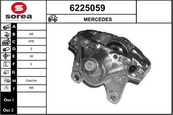 STARTCAR 6225059 - Əyləc kaliperi furqanavto.az