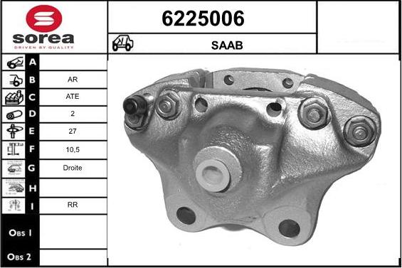 STARTCAR 6225006 - Əyləc kaliperi furqanavto.az