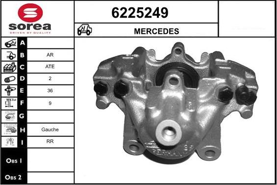 STARTCAR 6225249 - Əyləc kaliperi furqanavto.az