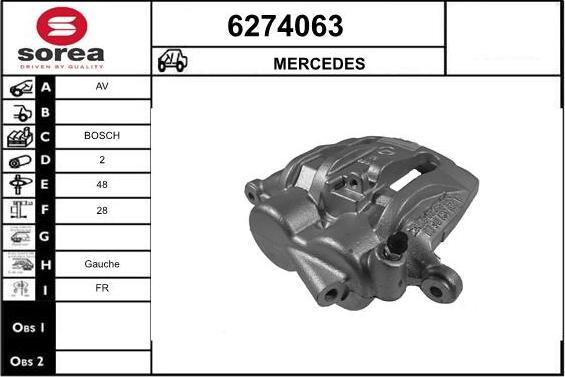 STARTCAR 6274063 - Əyləc kaliperi furqanavto.az