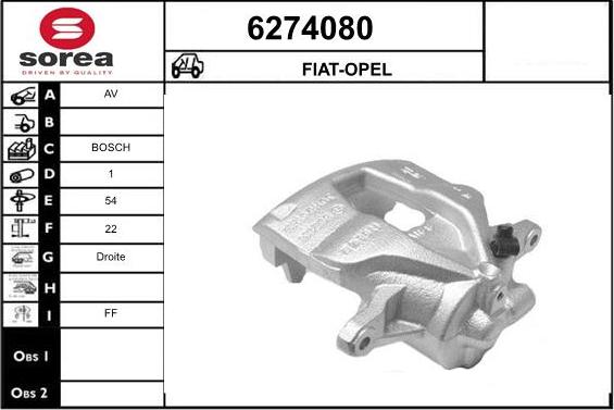 STARTCAR 6274080 - Əyləc kaliperi furqanavto.az