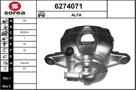 STARTCAR 6274071 - Əyləc kaliperi furqanavto.az