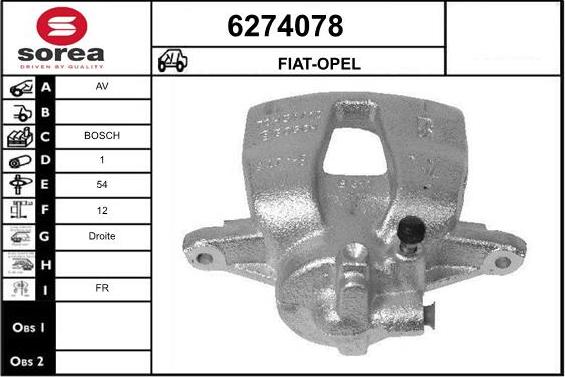 STARTCAR 6274078 - Əyləc kaliperi furqanavto.az