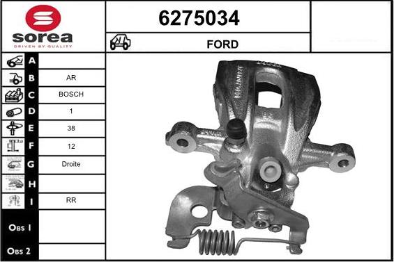 STARTCAR 6275034 - Əyləc kaliperi furqanavto.az