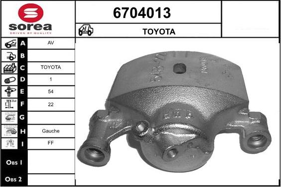 STARTCAR 6704013 - Əyləc kaliperi furqanavto.az