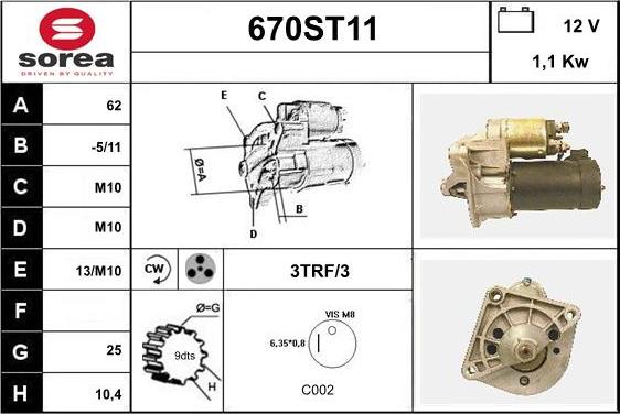 STARTCAR 670ST11 - Başlanğıc furqanavto.az