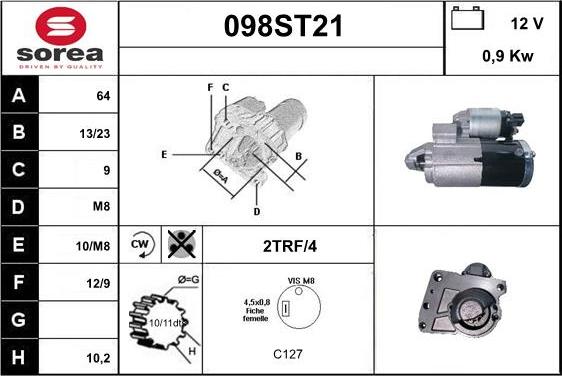 STARTCAR 098ST21 - Başlanğıc furqanavto.az