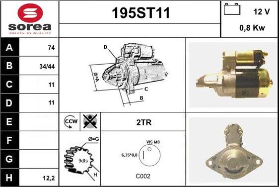 STARTCAR 195ST11 - Başlanğıc furqanavto.az