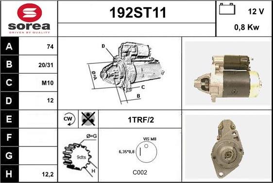 STARTCAR 192ST11 - Başlanğıc furqanavto.az