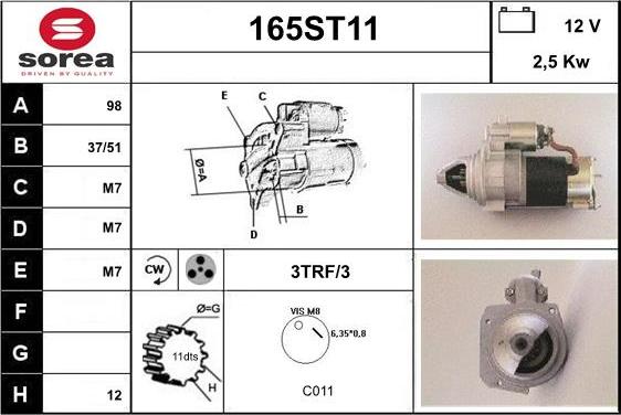 STARTCAR 165ST11 - Başlanğıc furqanavto.az