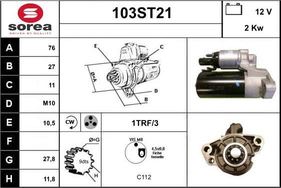 STARTCAR 103ST21 - Başlanğıc furqanavto.az