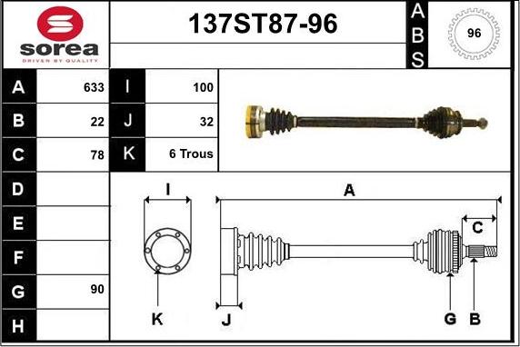 STARTCAR 137ST87-96 - Sürücü mili furqanavto.az