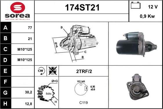 STARTCAR 174ST21 - Başlanğıc furqanavto.az