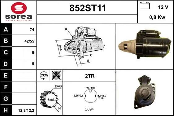 STARTCAR 852ST11 - Başlanğıc furqanavto.az