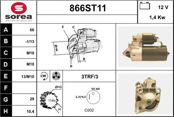 STARTCAR 866ST11 - Başlanğıc furqanavto.az