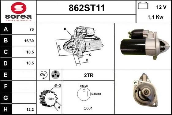 STARTCAR 862ST11 - Başlanğıc furqanavto.az