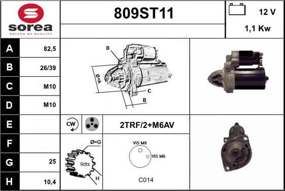 STARTCAR 809ST11 - Başlanğıc furqanavto.az